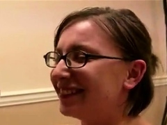 sperm in her mouth for her to swallow