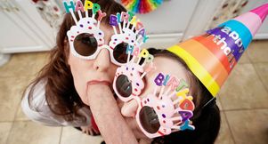 Melody Mynx and Tifa Quinn Blow Birthday Party