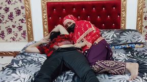 Hot Indian bride's honeymoon night ravaged by her horny&#x1F975; hubby's insatiable sexual desires