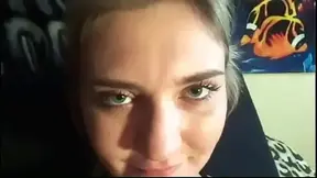 Hot Italian amateur girlfriend gives sloppy BJ and gets pounded rock-hard