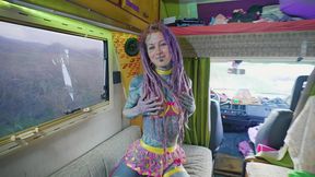 alt anal loving pornstar gets assfucked in camper