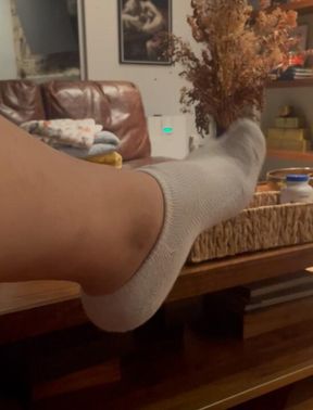 Foot Worship - Ankle Sock Tease