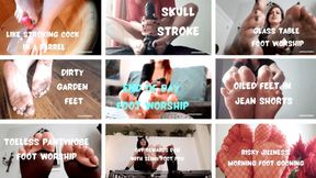 Aspasia's SECOND Bare Foot Video Bundle