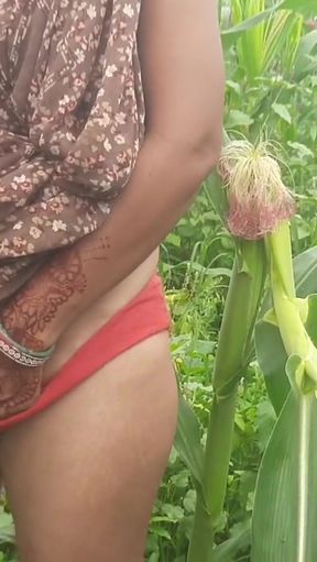 Must-see moment from "When the brother-in-law's mood was created in the field, he took his sister-in-law to the field and"