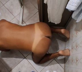 Ladysilva my hot ass tanned with a mark