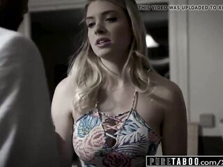 PURE TABOO - Nervous Teen Drilled by Step Daddy's Sleazy Ally