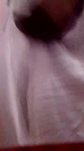 Black Panty Boy Puts Lotion on