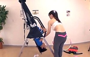 Sporty girl anna natsuki