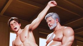 young twink got his ass fucked by many old men and daddies. anime hentai pinoy