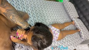 INTENSE AND HOT SEX WITH A SKINNY BRUNETTE FROM THE GYM AND VERY GREEDY, DEVOURED MY AND ASKED TO DRINK ALL MY MILK - AGATHA AMORIM