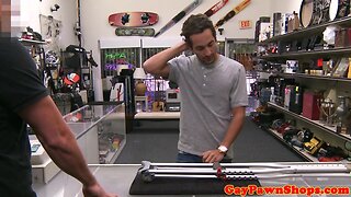 Pawning straighty analfucking for extra cash