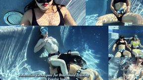 Relaxation Techniques for Breathhold Training with Kendra James- Underwater Pussy Eating 1080p