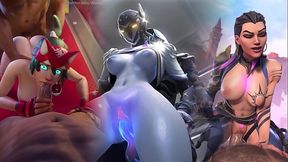 Apex Legends SFM Split Screen Compilation With Sound (UHD 4K)