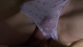 Roommate's Panties Get Covered in Pussy Juice