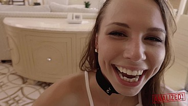 FITNESS MODEL AIDRA FOX HAS AN ASSHOLE THAT NEVER GETS ENOUGH! - Featuring: Aidra Fox / James Deen