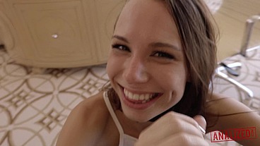 FITNESS MODEL AIDRA FOX HAS AN ASSHOLE THAT NEVER GETS ENOUGH! - Featuring: Aidra Fox / James Deen