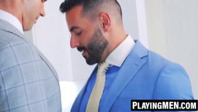 PlayingMen.com - Dani Robbles fucks Massimo Arad's muscular butt hard