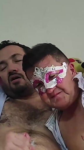 Stunning moment from "MATURE MASTURBATING AND SWALLOWING MILK"