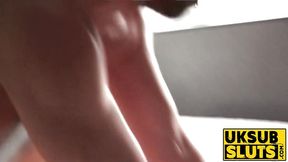 UKSubSluts com - Bigtits subslut's sexy lingerie and cum feed and pleasure