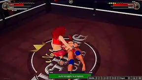 Furia Clashes With Ruby In Hot Nude Fighting Fantasy Showdown