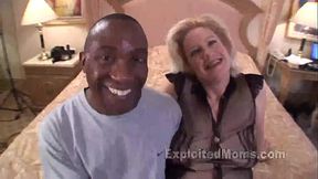 Older Women Fucks a Big Black Cock in Blonde Milf Video
