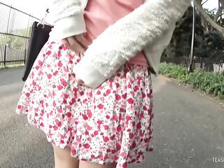This woman 1st shown shyness, but then experienced manual stimulation resulting in climax
