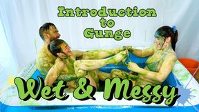 First Time Gunge and Messy Threesome Sex for Courtney Pose