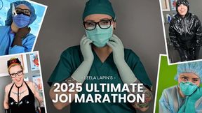 BLACK FRIDAY SALE 2025 Ultimate Masked - Latex - Medical JOI MARATHON : A compilation of all of my 2025 JOI Clips!