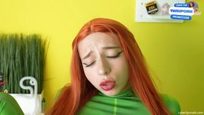 Curvy Redhead from Totally Spies Teases with a Fun Solo Session!