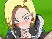 Dragon Ball - ANDROID 18 - POV BLOWJOB Part12
