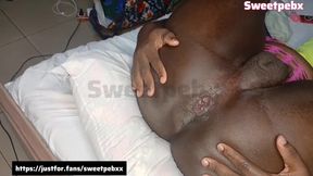 Black African fucking big black ass Cumming inside. Creampie - sweetpebx