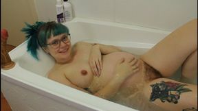 Pregnant Bathtime ( I need your cock )