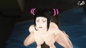 Juri Han Riding Hard Cock