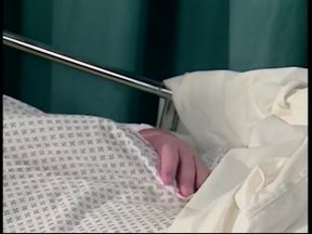 This nurse loves to bang her male patient in a hospital gown