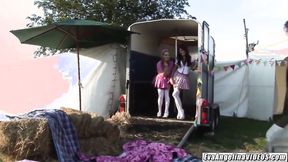 ”Bitches in a Box - Slutty Surprise at the Local Fair! :O”