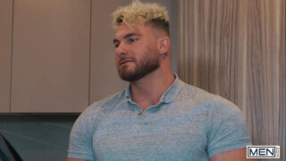 Szopás, maszturbáció, spermalövés, kézimunka, csupasz hátú – Mateo Zagal és William Seed, nagy faszt dugnak meg seggbe