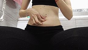Fulfilling Your Curiosity: Belly Button Bloated Belly POV Personal Attention! MP4