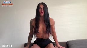 Experience Intense Pleasure with Julia Fit: POV Anal Adventure and Exciting Creampie Moments!