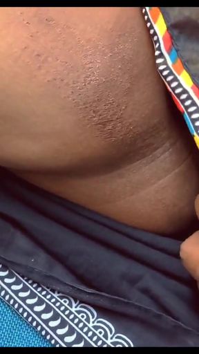 Jaw-dropping moment from &quot;Pov Bhojpuri style stepmom ne khane Dene ke phale kiya aapna massage&quot;