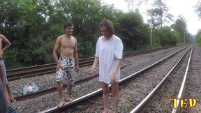 por tras das cameras do velinho fodeu a novinha - luara amaral - sandro lima - binho ted