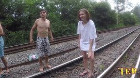 por tras das cameras do velinho fodeu a novinha - luara amaral - sandro lima - binho ted