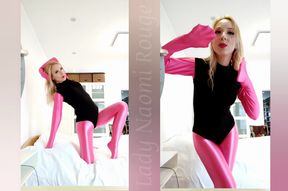 Lycra spandex lady to fall in love with