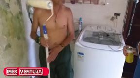 fiquei sem dinheiro e acabei dando para o pintor