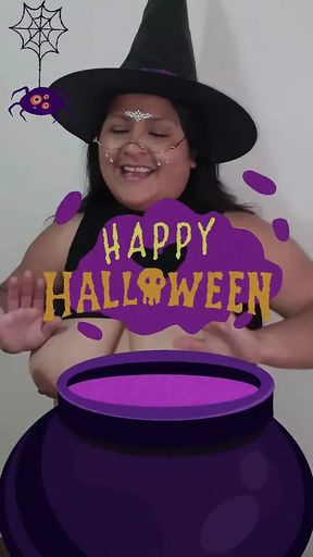 Witch Belly for Halloween