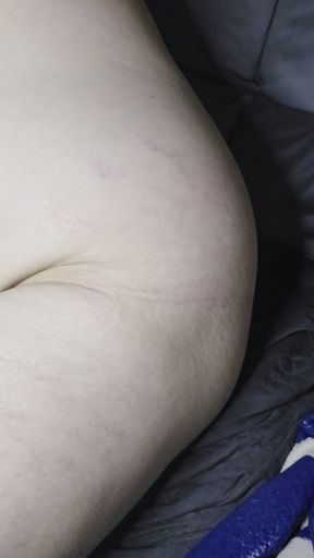 Chubby Daddy stripping &amp; Pocket Pussy