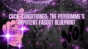 Cock-conditioned - My Impotent Fag Blueprint