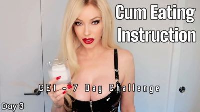 Cum Eating Instruction- CEI 7 Day Challenge Day 3