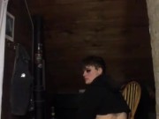 Thick femboy ass in chaps rules your cock