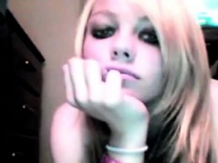 Bored Emo Webcam Girl