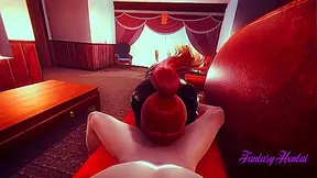 Shura Gives Mind-Blowing Blowjob in Steaming Blue Exorcist Hentai POV